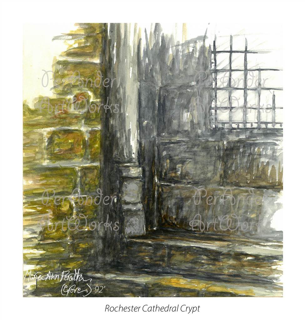 Rochester Cathedral Crypt '92