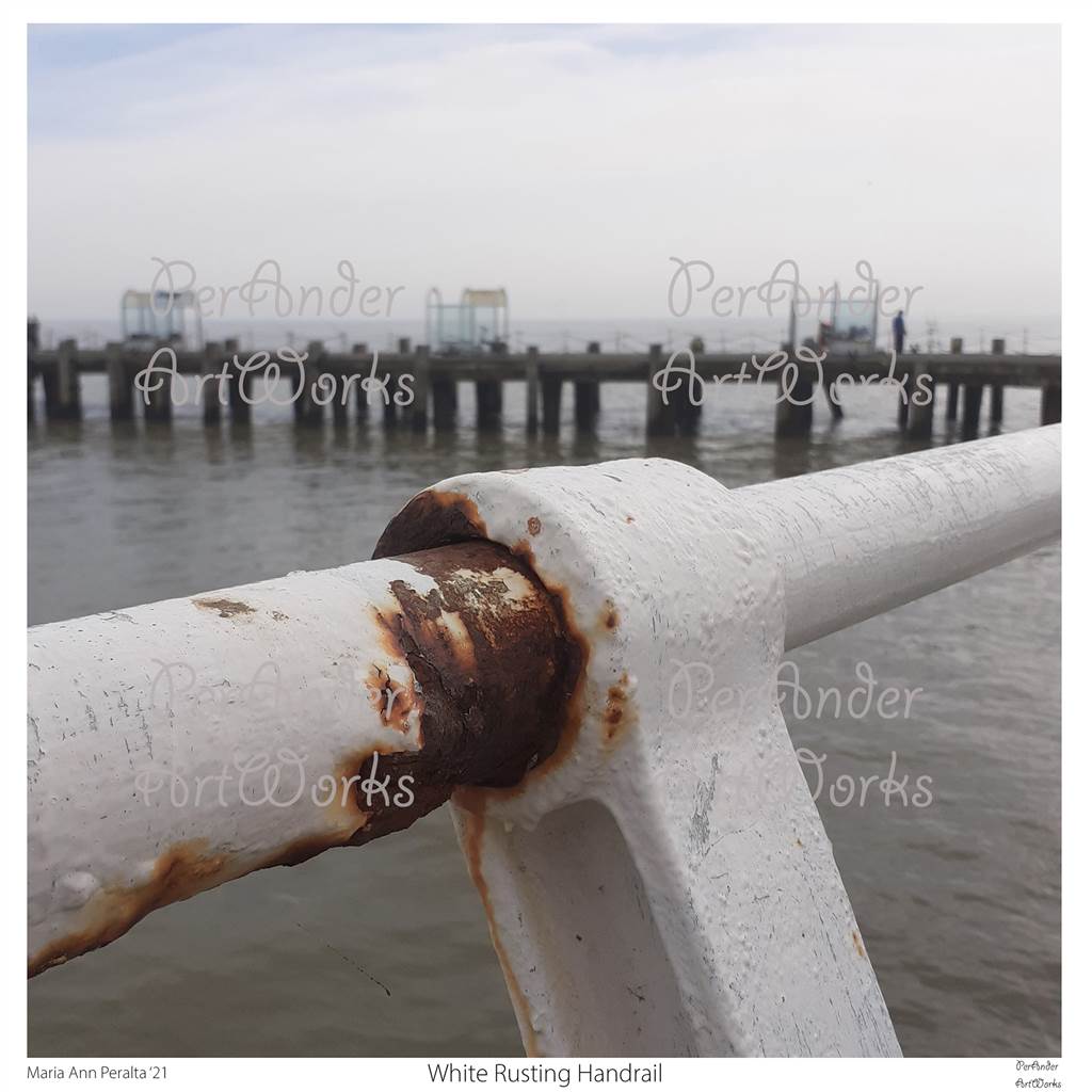 White Rusting Handrail '21