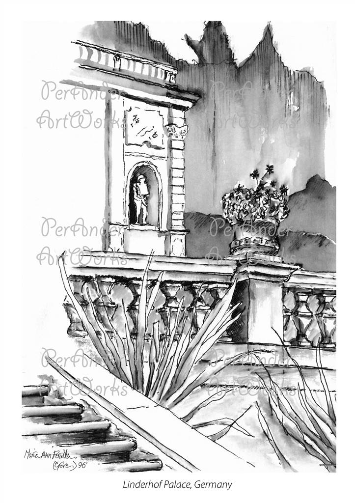 Linderhof Palace '96