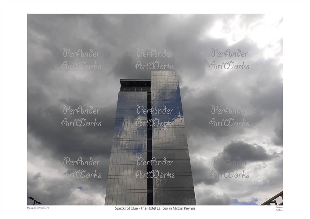 Specks of blue - The Hotel La Tour in Milton Keynes '23